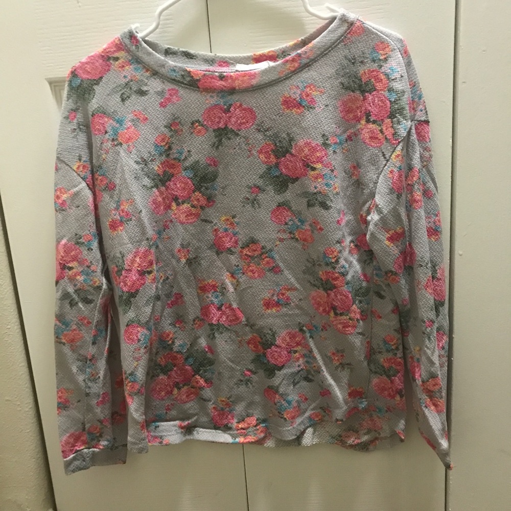 LUSH long sleeve floral thermal